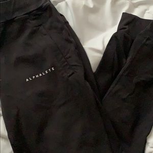 Premium Alphalete (Small) Dark Gray Joggers